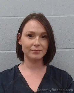 Mugshot of Alissa Blake Casteel booked in Hays County, Texas on May 15, 2026