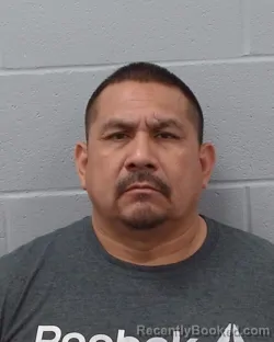 Mugshot of Eduardo Salazar Carrizales booked in Hays County, Texas on May 16, 2026