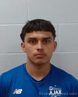 Mugshot of Rene Rodriguez booked in Hays County, Texas on June 4, 2026