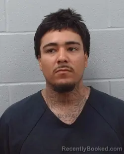 Mugshot of Robert Xzavier Ortiz Lopez booked in Hays County, Texas on June 13, 2026