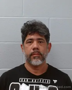 Mugshot of Martin Steve Barrera booked in Hays County, Texas on June 14, 2026