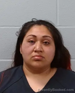 Mugshot of Mayahantzie Aloridana Gamero booked in Hays County, Texas on June 17, 2026
