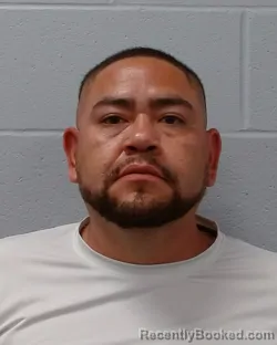 Mugshot of Santiago Dominguez booked in Hays County, Texas on June 18, 2026