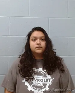 Mugshot of Jasmine Dorado booked in Hays County, Texas on June 19, 2026