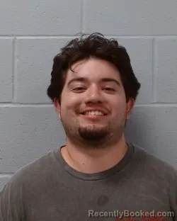 Mugshot of Xander Trevino booked in Hays County, Texas on June 21, 2026