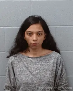 Mugshot of Erica Lara-Cornejo booked in Hays County, Texas on June 21, 2026
