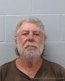 Mugshot of Stephen Lee Adkins booked in Hays County, Texas on June 23, 2026