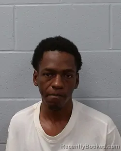 Mugshot of Deshawn Jordan Bouknight booked in Hays County, Texas on June 24, 2026