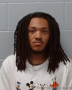 Mugshot of Deandre Malik Walden booked in Hays County, Texas on June 24, 2026