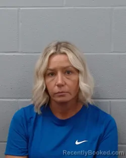 Mugshot of Tera Dawn Mitchell booked in Hays County, Texas on June 26, 2026
