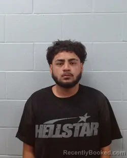 Mugshot of Brandon Zachary Bruno booked in Hays County, Texas on June 27, 2026