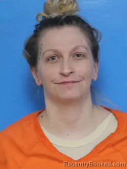 Mugshot of REBECCA DAWN HOLZWORTH booked in Sullivan County, Tennessee on April 14, 2026