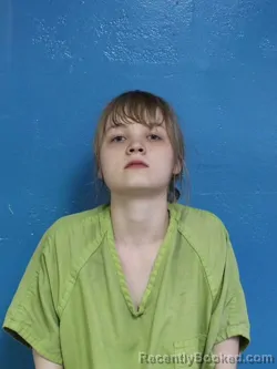 Mugshot of JULIANA JADE CREED booked in Sullivan County, Tennessee on March 26, 2026