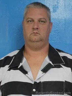 Mugshot of Brian Adam Clark booked in Sullivan County, Tennessee on August 14, 2026