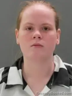 Mugshot of Kaylee Lyn Salyer booked in Sullivan County, Tennessee on September 9, 2026