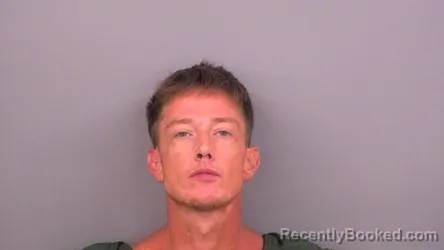 Mugshot of Shea Michael Alvis booked in Sumner County, Tennessee on August 18, 2026