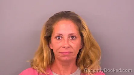 Mugshot of Sheena Renee Hardaway booked in Sumner County, Tennessee on September 5, 2026