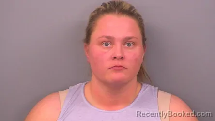 Mugshot of Megan Chelsea Smith booked in Sumner County, Tennessee on August 29, 2026