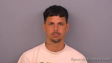 Mugshot of Luis Angel Blanco Martinez booked in Sumner County, Tennessee on August 24, 2026