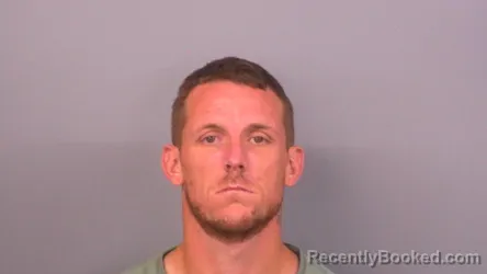 Mugshot of Cody Lane Watts booked in Sumner County, Tennessee on July 25, 2026