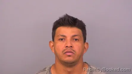 Mugshot of Josue Israel Majano Sanchez booked in Sumner County, Tennessee on August 21, 2026