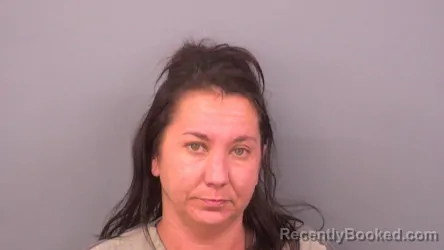 Mugshot of Alisha Renee Fouts booked in Sumner County, Tennessee on August 25, 2026
