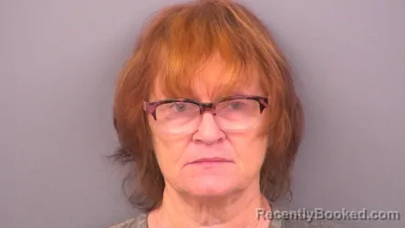 Mugshot of Crystal Harrison Shack booked in Sumner County, Tennessee on August 22, 2026