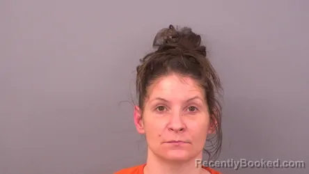 Mugshot of Ashley Inez Thomas booked in Sumner County, Tennessee on September 11, 2026