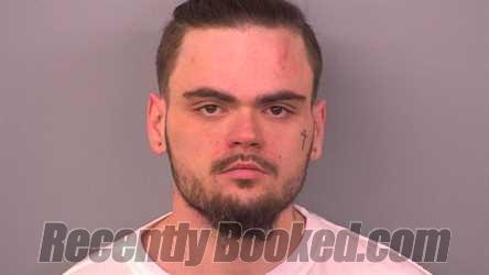 Booking photo from Sumner County, Tennessee