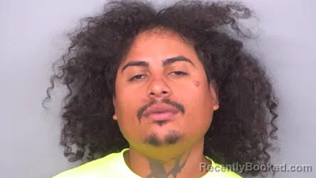 Mugshot of Eric Javier Goussen booked in Sumner County, Tennessee on August 24, 2026