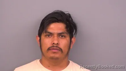 Mugshot of JUAN CARLOS LUZ JIMENEZ booked in Sumner County, Tennessee on July 5, 2026