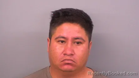 Mugshot of Juan Jesus Mendieta Arredondo booked in Sumner County, Tennessee on July 27, 2026