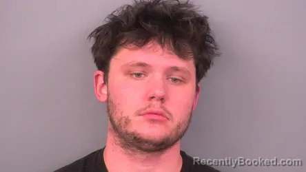 Mugshot of Thomas Cole Heiner booked in Sumner County, Tennessee on August 23, 2026