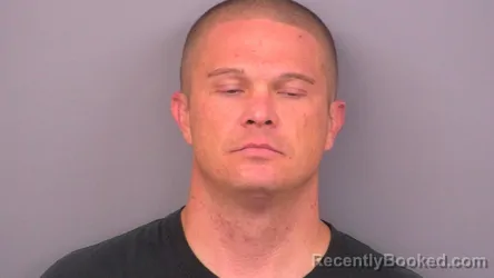 Mugshot of Dustin Taylor Moulton booked in Sumner County, Tennessee on August 18, 2026