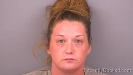 Mugshot of Danielle Hilderbran booked in Sumner County, Tennessee on August 20, 2026