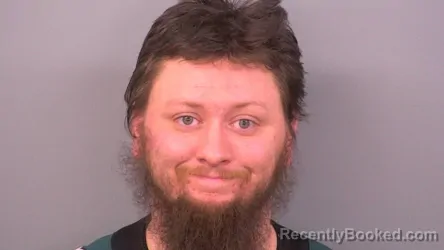 Mugshot of Simon Joseph Kunsman booked in Sumner County, Tennessee on August 23, 2026