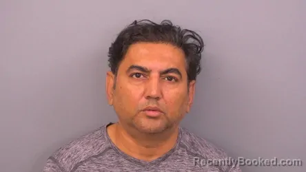 Mugshot of Girish Panchal booked in Sumner County, Tennessee on August 27, 2026