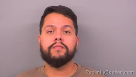 Mugshot of Raymond Francisco Perez booked in Sumner County, Tennessee on August 29, 2026