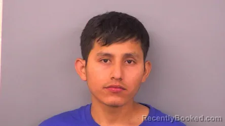 Mugshot of Lucas Perez Mejia booked in Sumner County, Tennessee on September 7, 2026
