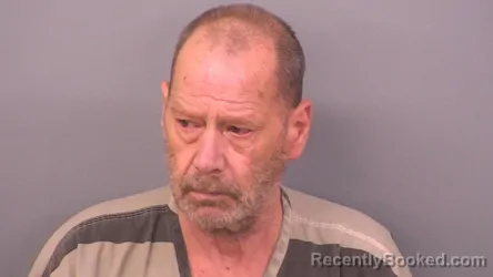 Mugshot of Douglas Charles Amos booked in Sumner County, Tennessee on July 28, 2026
