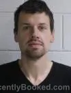 Mugshot of Aaron Colby Roberts booked in Washington County, Tennessee on July 29, 2026