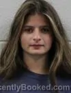 Mugshot of Giavanna L Zaron booked in Washington County, Tennessee on August 8, 2026