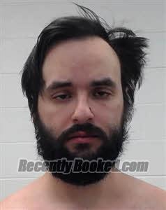 Booking photo from Wayne County, Tennessee