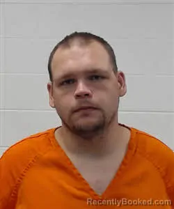 Mugshot of JUSTIN RAY THOMPSON booked in Wayne County, Tennessee on April 19, 2026