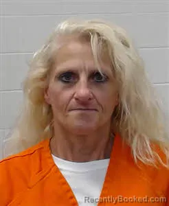Mugshot of Betty Regina Creasy booked in Wayne County, Tennessee on August 6, 2026