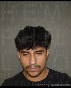 Mugshot of Jose Joel Vargas booked in Hemphill County, Texas on August 1, 2026