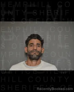 Mugshot of Luis Antonio Gallo Batista booked in Hemphill County, Texas on October 8, 2026