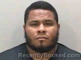 Mugshot of Giuber J Rodriguez booked in Wilson County, Tennessee on August 14, 2026