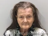Mugshot of Betty B Tomlinson booked in Wilson County, Tennessee on September 23, 2026