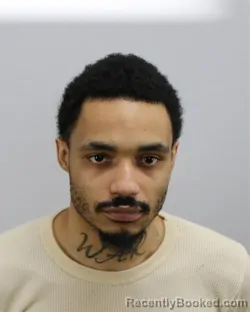 Mugshot of TREVONE EVANS booked in Virginia Beach County, Virginia on March 3, 2026